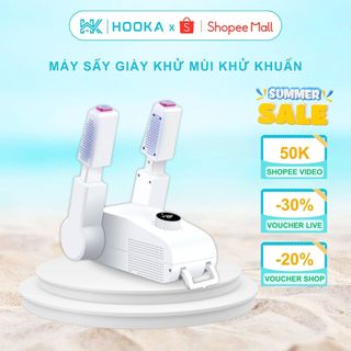Máy Sấy Giày Đa Năng Khử Trùng, Khử Mùi Giày Tất, Găng Tay Bằng Tia Cực Tím UV Loại Cao Cấp - Bảo Hành 12 Tháng (HOOKA)