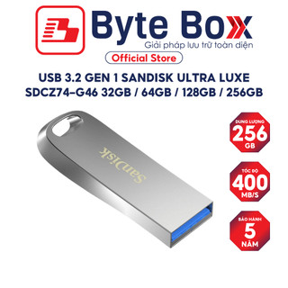USB 3.2 Gen 1 SanDisk Ultra Luxe SDCZ74-G46 32GB / 64GB / 128GB / 256GB upto 400MB/s Bảo hành 5 năm