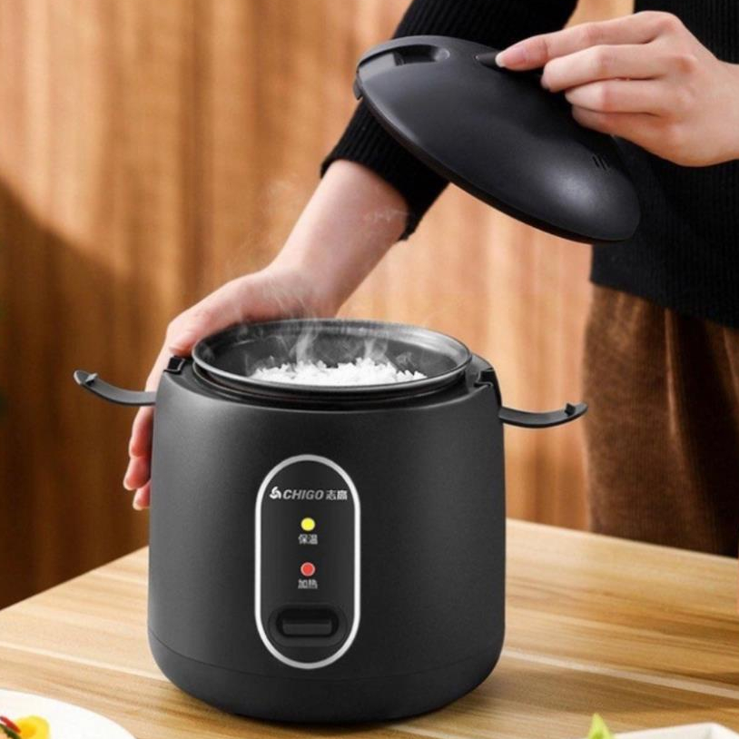 Nồi cơm điện Chigo dung tích 1.2L công suất 600w , thiết kế chống dính, đa chức năng