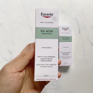 Tinh Chất Giảm Mụn Eucerin Pro Acne Solution Super Serum 30ml
