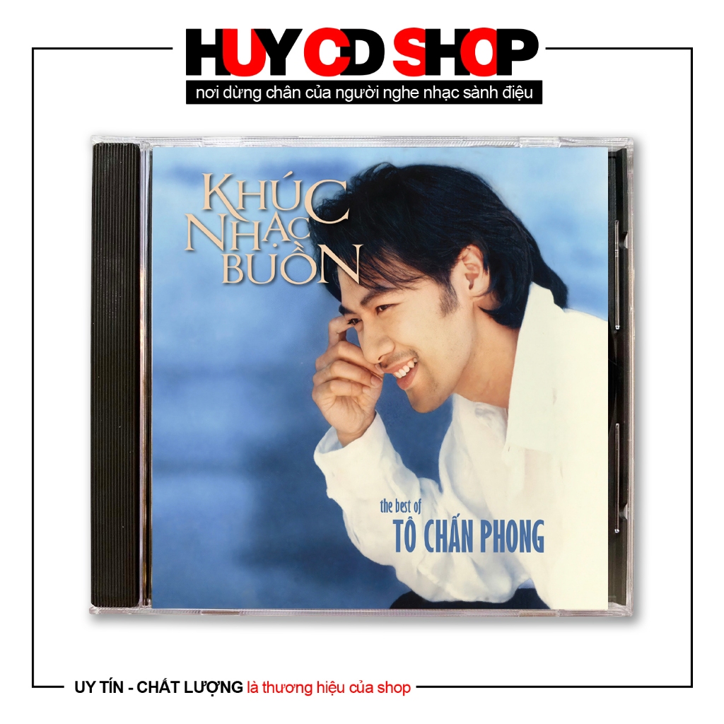 Đĩa CD The best of TÔ CHẤN PHONG Khúc nhạc buồn Nhạc Hoa Lời Việt Đĩa lòng Trắng
