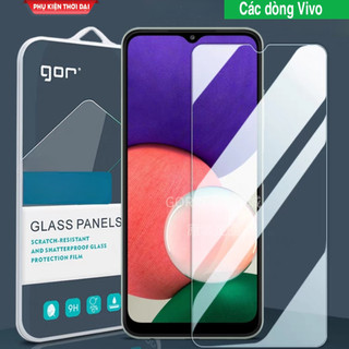 Cường lực Gor Vivo V23e / V29e 5G / Y21 / Y21s / Y22s / Y35 / Y36 trong suốt bóng mượt hạn chế vân tay