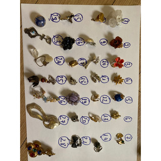 Bông tai lẻ chiếc chốt kẹp si Nhật
