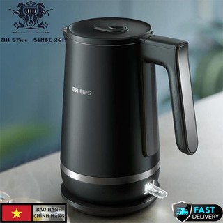Bình đun siêu tốc 2 lớp 5000 series philips hd9395 1.7lít 2200w - hàng chính hãng