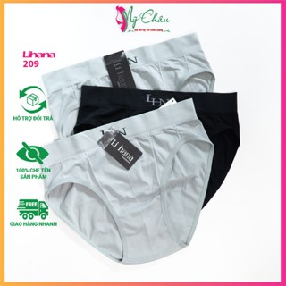  Quần Lót Nam Thái Lan Dệt Kim Lihana 209 Xì Nam Tam Giác Sịp Nam Cao Cấp Form 45-72kg 
