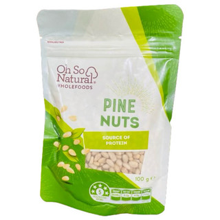 Hạt Thông Úc Oh So Natural pine nuts 100gr - chuẩn bill