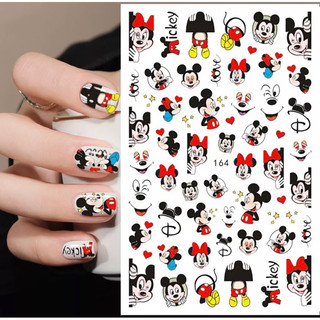 Sticker chuột Mickey trang trí móng tay