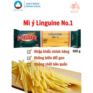 Mì ý spagetti Linguine No.1 Balducci 500g dạng sợi dẹp