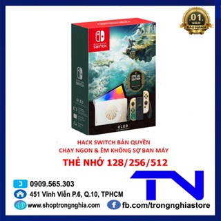 Nintendo Switch Oled The Legend of Zelda: Tears of the Kingdom Edition Mod Chip Hfwfly V6 - Bảo hành 12 tháng