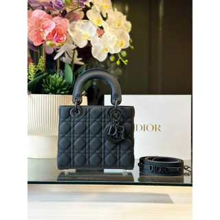 ✅ TÚI CD LADY SUPVIP - Size 17/20/24cm - Da cừu cán [Fullbox NC]