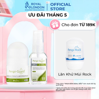 Combo khử mùi ngăn mồ hôi cao cấp Perspi-Guard lăn khử mùi 30ml + xịt khử mùi 30ml