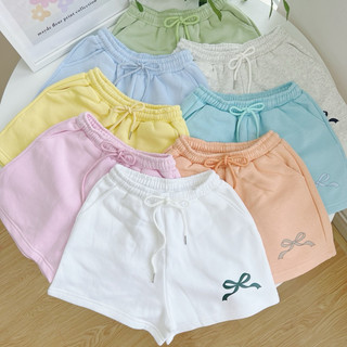 Quần short nữ ống rộng lưng thun mặc nhà quần đùi nữ ống rộng lưng thun co dãn thoải mái chất vải nỉ ngoại dày dặn IN NƠ