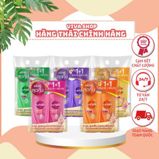Cặp 2 chai dầu gội sunsilk nội địa thái lan chai 350ml