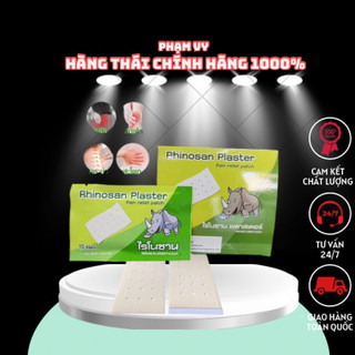 CAO DÁN NEOBUN 1 Goi 10 Miếng Bên Trong Cao Dán Giảm Đau Rhinosan Plaster Neobun Menthol Thái Lan
