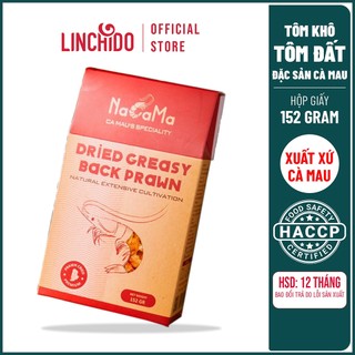 Tôm khô tôm đất đặc sản cà mau – hộp 152 gram