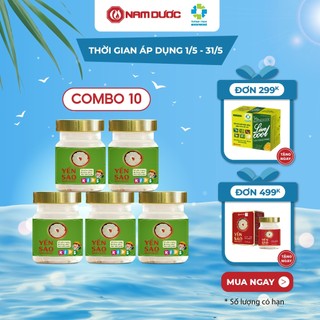  Yến sào Nam Dược Kids ăn ngon 70ml tổ yến chưng sẵn đường phèn hỗ trợ đề kháng, bổ sung dưỡng chất cho trẻ