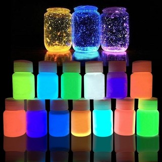 Lọ Màu Vẽ Dạ Quang Phát Sáng Vẽ Body Cơ Thể Mặt Dùng Cho Party Lễ Hội, Vẽ Tranh