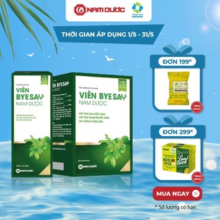 Viên Byesay Nam Dược 5 hộp x 6 viên,tăng cường chức năng giải độc, bảo vệ gan