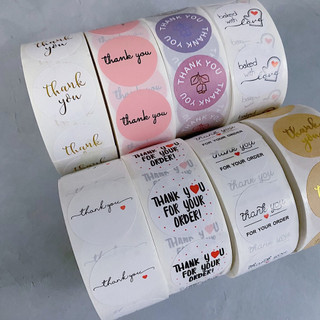 500 Nhãn dán Sticker cảm ơn dành cho shop bán hàng