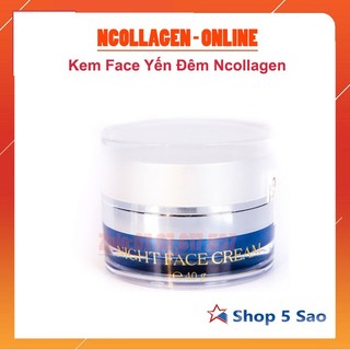 Kem tổ yến đêm N'Collagen Chính hãng (Dưỡng trắng, cấp ẩm, mờ nhăn, nâng cơ mặt)