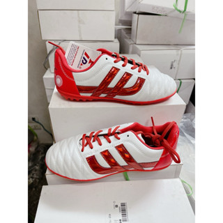 Giày Bóng Đá Chính Hãng Thượng đình-Thăng Long Thashoco, Giày Bata Trắng Đinh TF Sân Cỏ Nhân Tạo Khâu Full Đế 100%