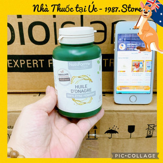 Tinh dầu hoa anh thảo hữu cơ pháp nat & form, 200 viên