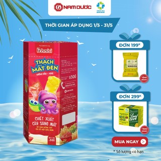 Thạch mắt đen Ích Nhi (hộp 21 túi x 30 gr) hương trái cây,vị ngọt thanh nhẹ, bổ mắt cho trẻ em giúp đôi mắt sáng khỏe