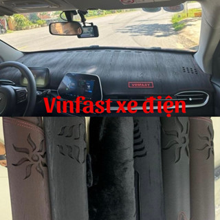 Thảm taplo VINFAST XE ĐIỆN (vf3,vfe34,vf5,vf6,vf7,vf8,vf9) đủ chât liệu