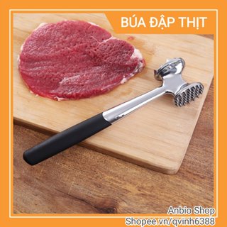 Búa đập thịt 2 đầu, làm mềm thịt, đập đá, hành tỏi