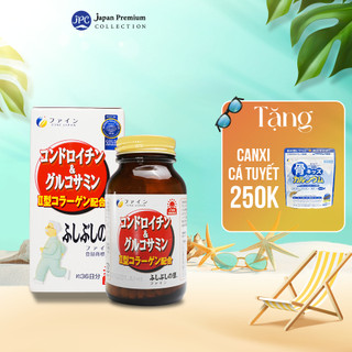 Viên Uống Hỗ Trợ Xương Khớp Glucosamine và Chondroitin Fine Japan (Hộp 545 Viên)