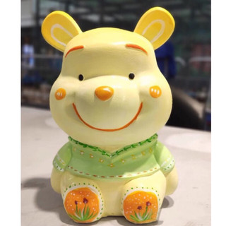 Tượng thạch cao chú cún dễ thương 10 cm