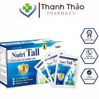 Nutri Tall 1 – Chuyên biệt phát triển chiều cao cho trẻ dưới 8 tuổi