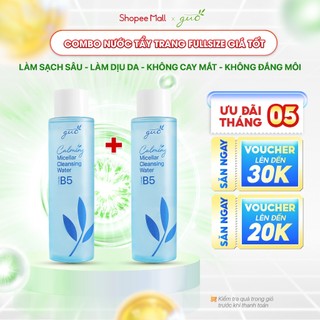  2 Nước Tẩy Trang B5 Fullsize Làm Sạch Sâu, Dịu Nhẹ, Dưỡng Ẩm Cho Mọi Loại Da 400ml GUO