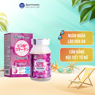 Collagen Nhật Bản thế hệ mới Đẹp Da, Ngừa Lão Hóa, Sạm Nám, Móng Tóc Chắc Khỏe, Cân Bằng Nội Tiết Nữ - Genki Fami (180v)