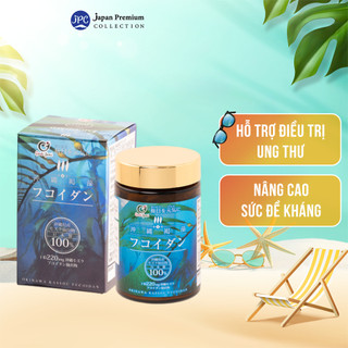 Fucoidan Okinawa Tăng Đề Kháng Miễn Dịch, Hạn Chế Oxy Hóa, Hỗ Trợ Phòng Ngừa Ung Bướu Genki Fami Nhật Bản (150v)