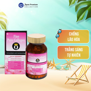 Viên uống bổ sung collagen và dưỡng da Fine Japan Fine Pure Collagen (Hộp 375 viên)