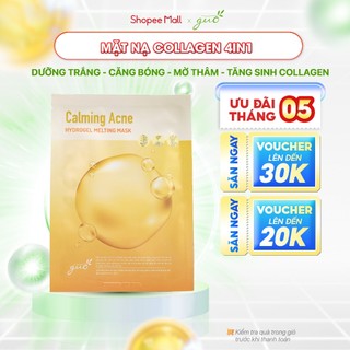 Mặt Nạ Collagen 4in1 đắp 2 tiếng, căng bóng trắng da từ collagen tảo biển GUO 30ml