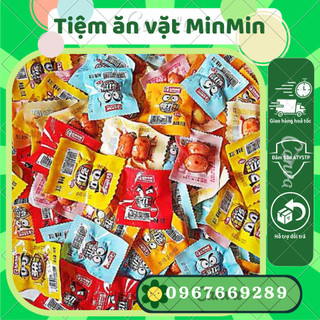 Xúc xích mini ăn liền, xúc xích bi sụn non nội địa TQ các vị