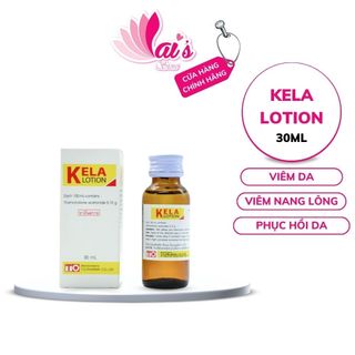  Kela Lotion Dành Cho Da Viêm Lỗ Chân Lông Thái Lan 30ml   60ml Phục Hồi Làn Da Giúp Da Mịn Màng 