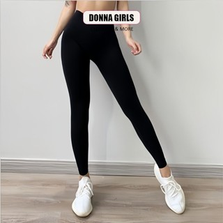 Quần dài legging nữ thể thao, cap cao tập gym, yoga, aerobic, chạy bộ nữ DONNAGIRLS QN02