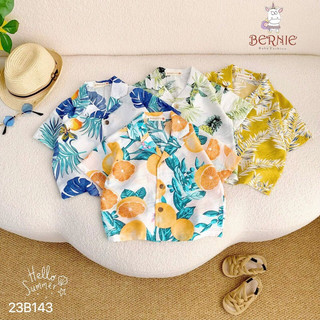 Sét đồ cho bé trai đi biển đi chơi, áo sơ mi đi biển đi chơi cho bé trai+quần đùi hoa, đồ bộ bé trai