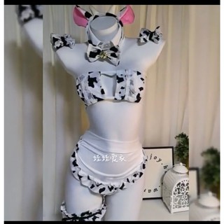 Bộ cosplay bò sữa full phụ kiện gợi cảm 1326