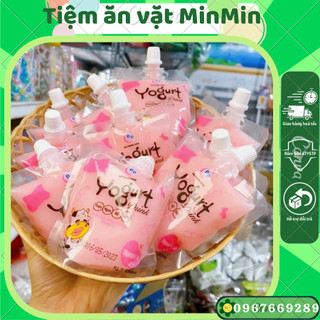Túi nước sữa chua trái cây yogurt 4 vị, sữa chua uống giải nhiệt