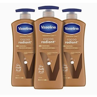 Dưỡng thể Vaseline Cocoa Radiant - Hàng Mỹ