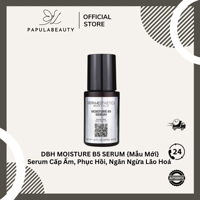 DBH Moisture B5 Serum Cấp Ẩm Phục Hồi Da Ngăn Ngừa Lão Hoá, Giảm Mụn
