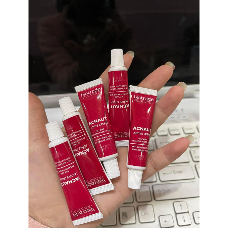Kem mụn Biotrade Acnaut Cream 5ml (bản chiết)