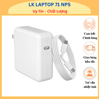 Bộ sạc type c cho máy đời 2022 2021 2020 2019 2018 2017 2016 m m1 m2, 30w 61w 87w 96w new 100%