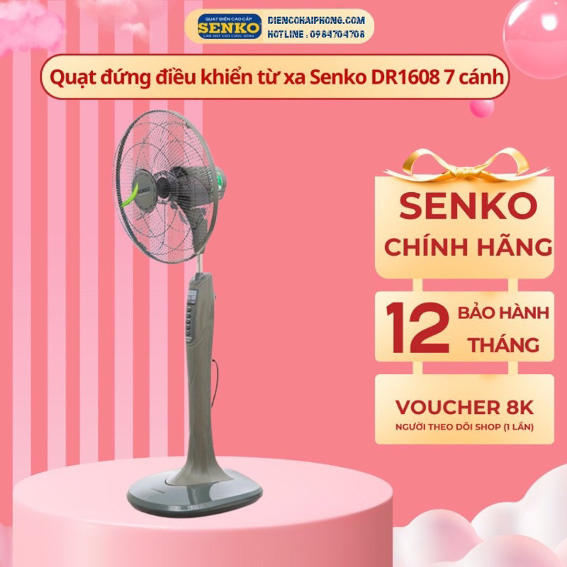 Quạt lửng Senko DR1608
