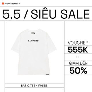 Áo Thun Unisex BAD HABITS BASIC - Local Brand Chính Hãng