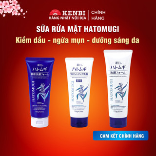Sữa Rửa Mặt Hatomugi ý dĩ Đủ Loại 130g/ 170g - hàng Nhật chính hãng